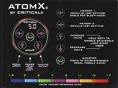 Critical AtomX Power Supply - Black