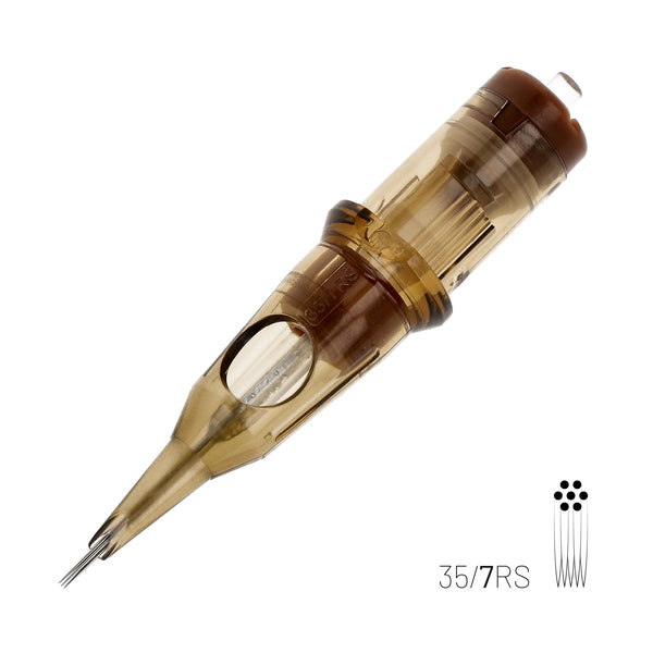 Kwadron Cartridge - .35 Round Shader - Medium Taper