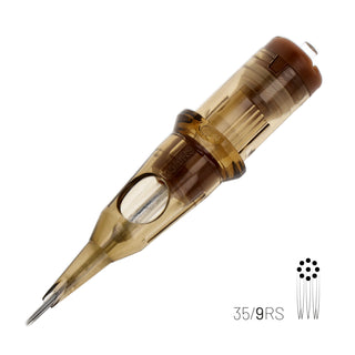 Kwadron Cartridge - .35 Round Shader - Medium Taper