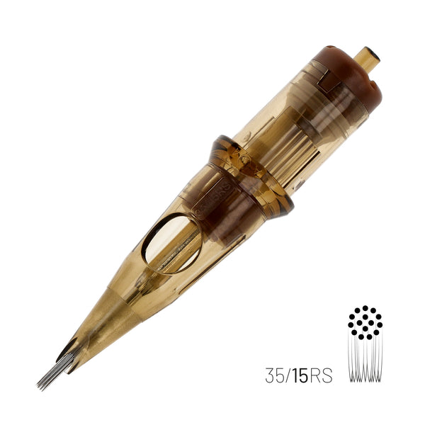 Kwadron Cartridge - .35 Round Shader - Medium Taper