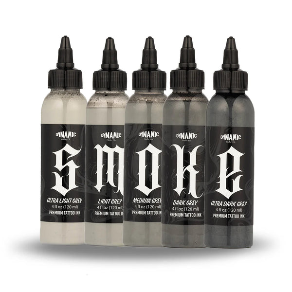 Dynamic - Smoke Opaque Greys Set 1oz Set